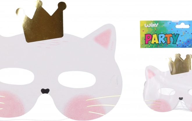 Maschera da festa Gatto
