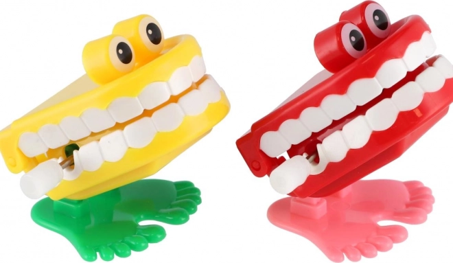Denti saltellanti carichi a molla 5 cm, vari colori