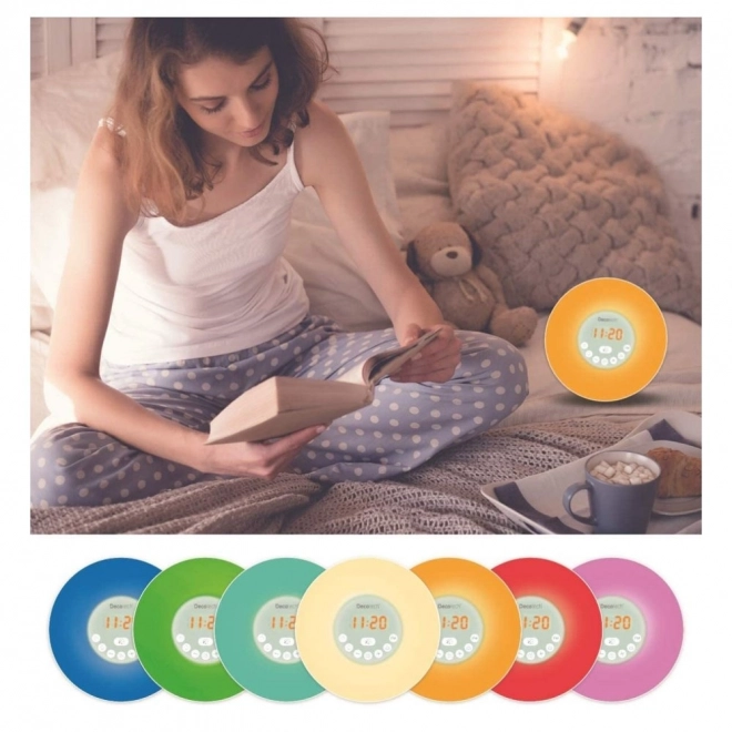 Sveglia colorata DecoTech con simulazione dell'alba