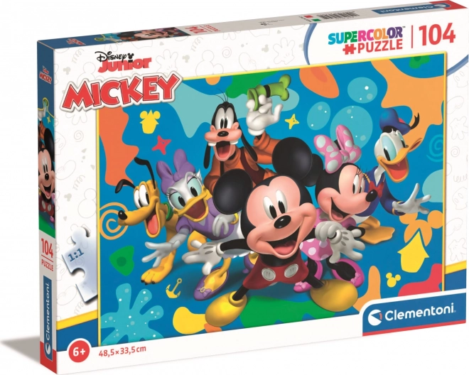 Puzzle 104 pezzi - Disney Mickey e Amici