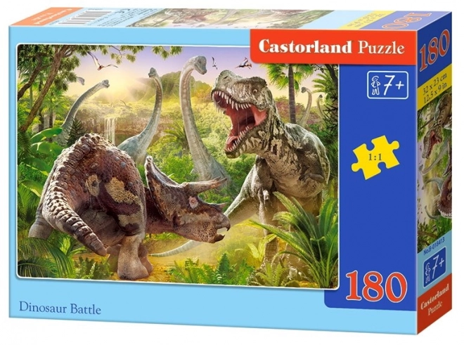 Puzzle Battaglia di Dinosauri