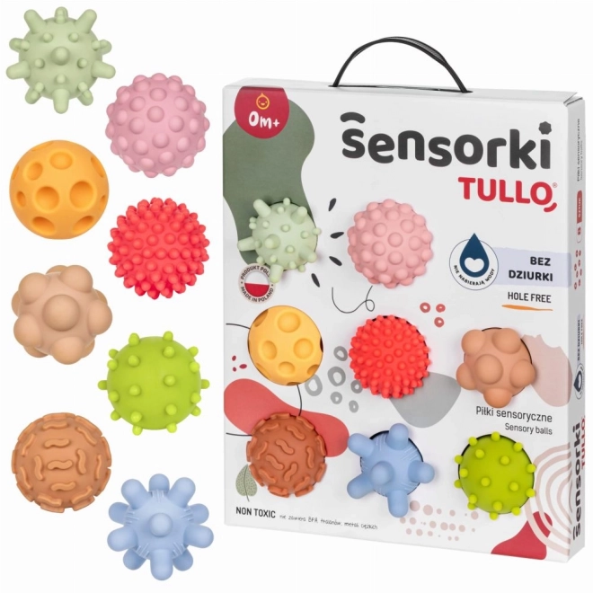 Palline Sensoriali Pastello Tullo - Set di 8