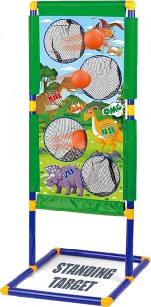 Set di tiro con dinosauri con bersaglio