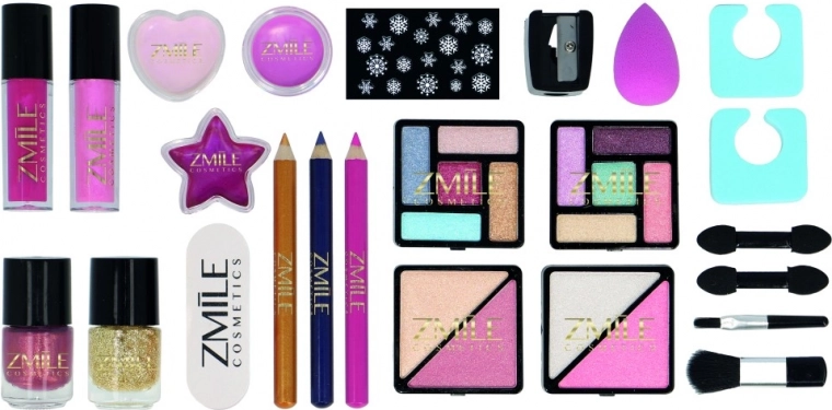 Set completo per occhi, labbra e unghie