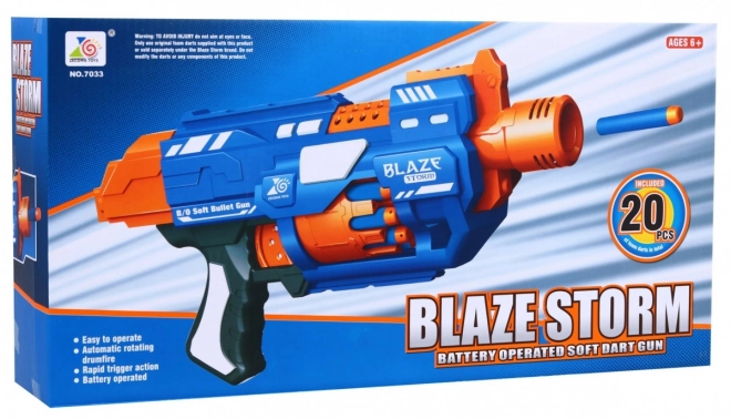 Fucile elettrico per bambini Blaze Storm 20 proiettili in schiuma