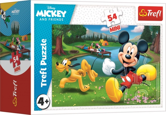 Puzzle Mickey Mouse U jezera 54 pezzi