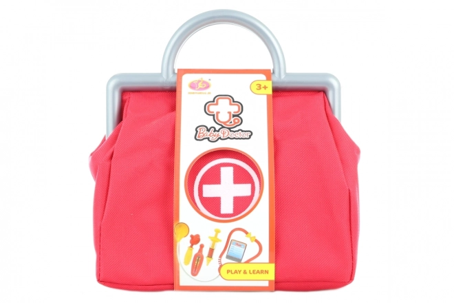 Kit medico per bambini con borsa in tessuto