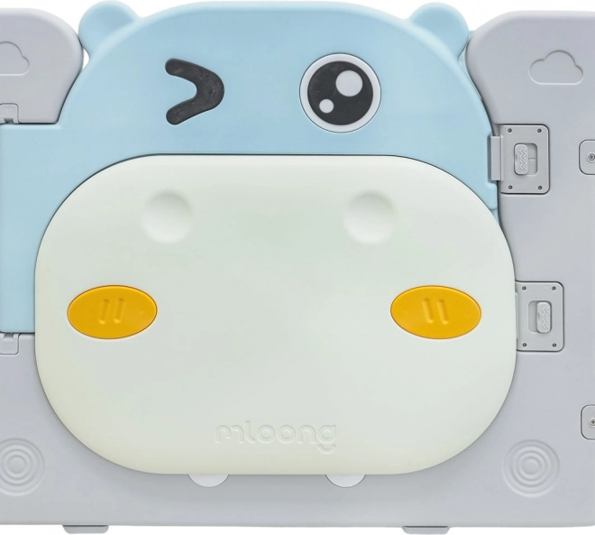 Recinto modulare Hippo blu