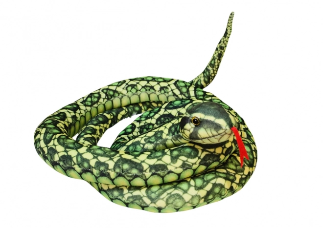 Peluche Serpente Verde 300 cm