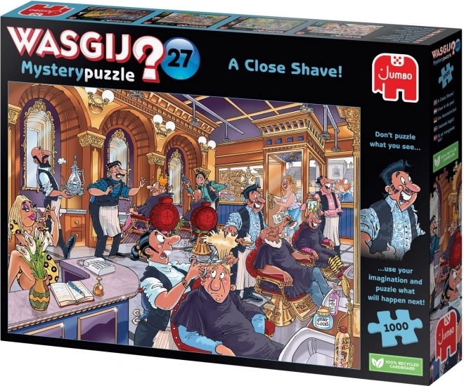 Puzzle misterioso 27 di WASGIJ - La rasatura