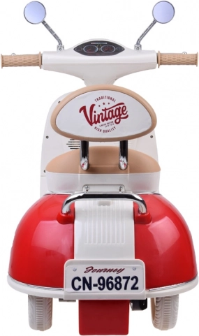 Classico monopattino elettrico per bambini arancione – Rosso