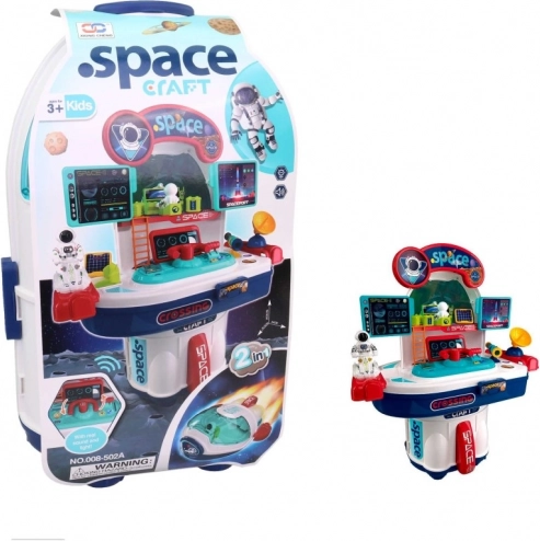 Razzo spaziale con accessori a batteria