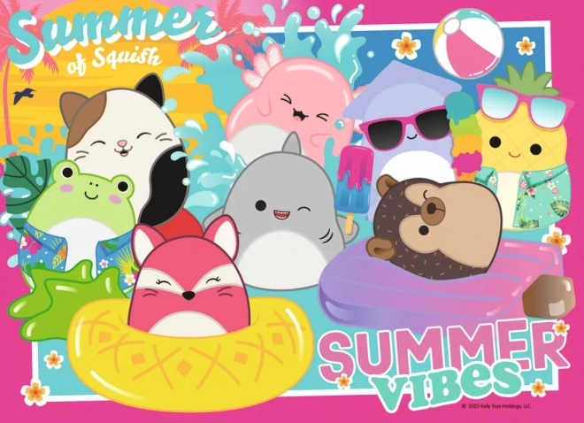 Puzzle Squishmallows 4x100 pezzi