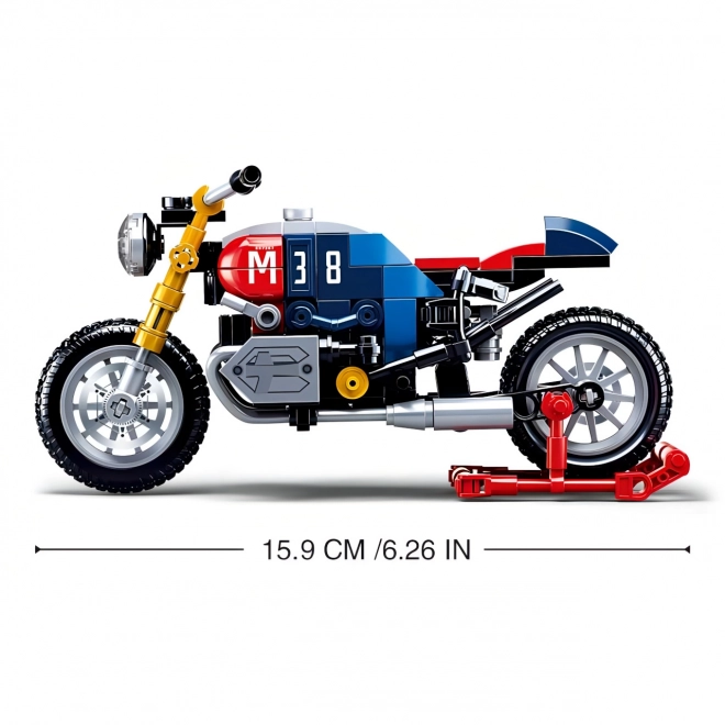 Sluban modellini mattoncini Café Racer