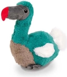Uccello di peluche Dodo 10x18 cm per bambini dalla nascita