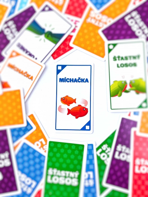 Gioco di carte divertente Šťastný Losos