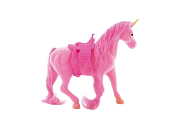 Unicorno Cavallo Con Sella 21cm