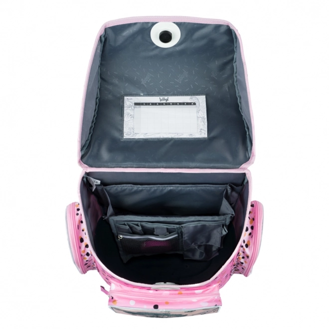 Set scolastico BAAGL Safari: Zaino ergonomico, astuccio, sacchetto, cartellina, contenitore