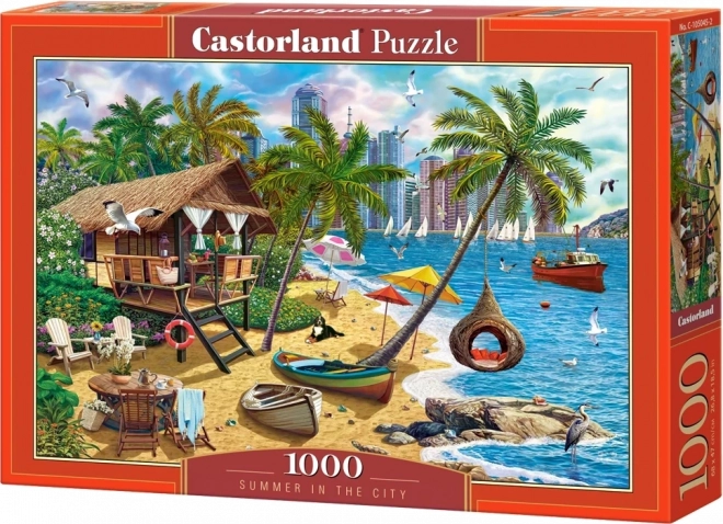 Puzzle Castorland Estate in città 1000 pezzi