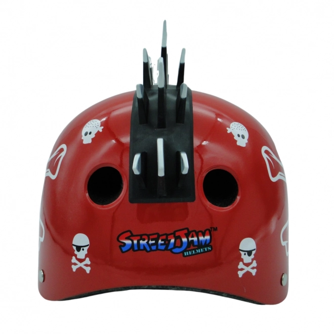 Casco Pirati Rosso - Taglia S