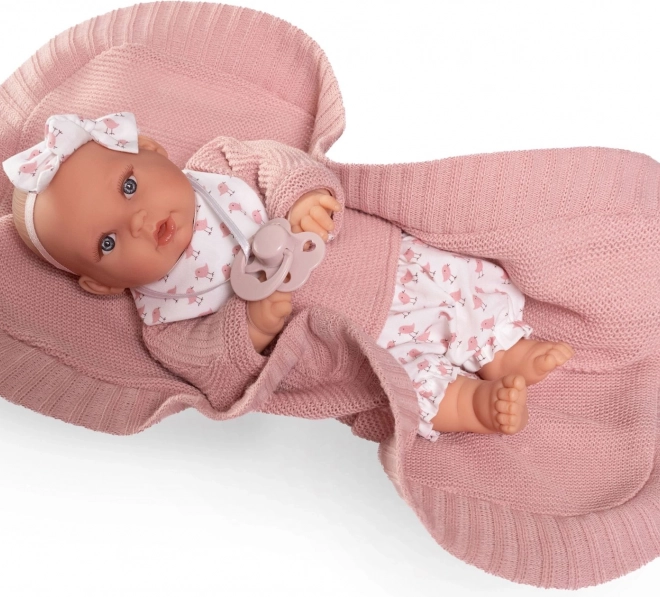 Bambola Realistica Kika con Suoni e Corpo Morbido 27 cm