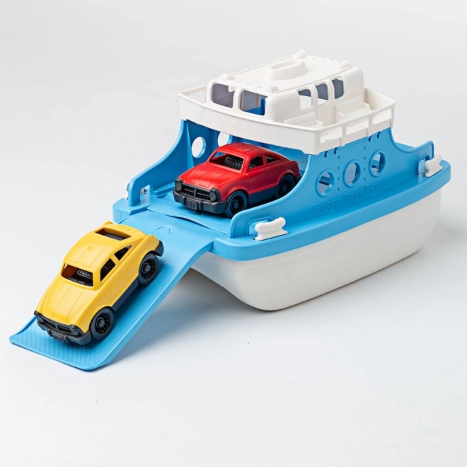 Traghetto Giocattolo Green Toys con Automobili