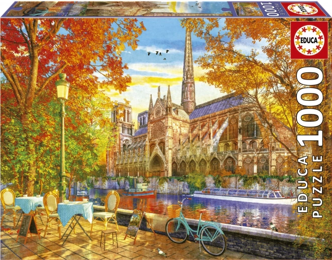 Puzzle Notre Dame d'autunno 1000 pezzi