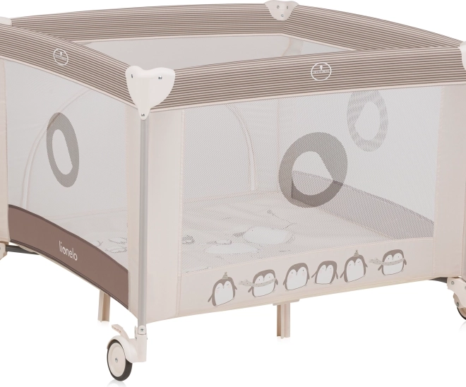 Box per bambini Lionelo Bonnie Beige Sand