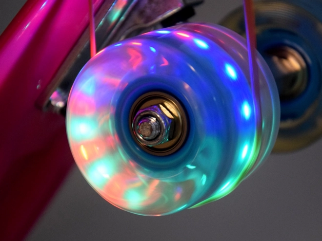 Skateboard Fiszka con ruote LED