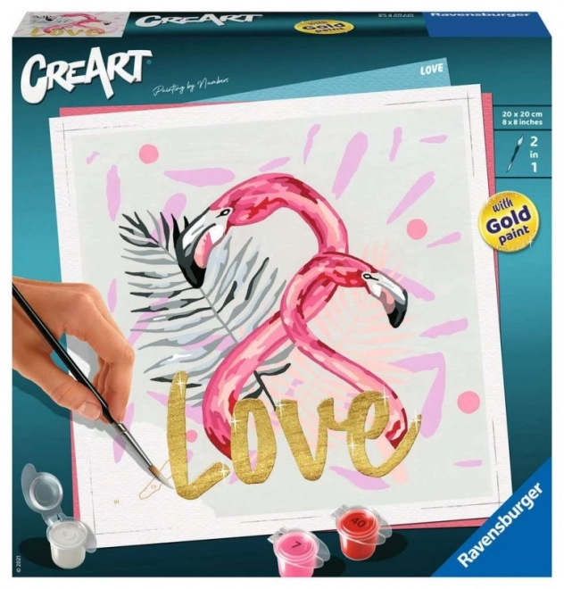 CreArt: Flamingo di Ravensburger