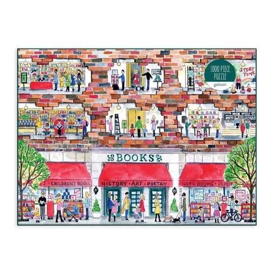 Puzzle Libreria di Galison 1000 Pezzi