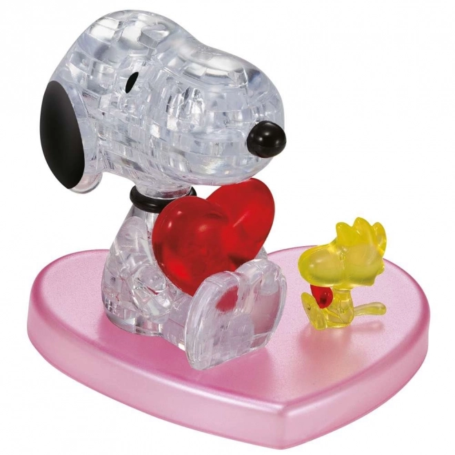 Puzzle 3D Crystal Amorevole Snoopy