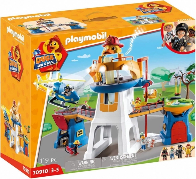 Quartier Generale di Duck On Call Playmobil