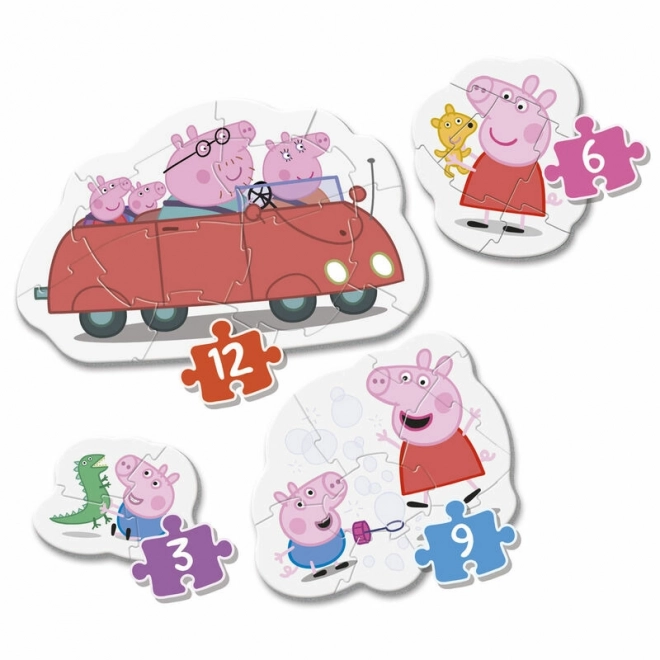 Il Mio Primo Puzzle Peppa Pig 4 in 1