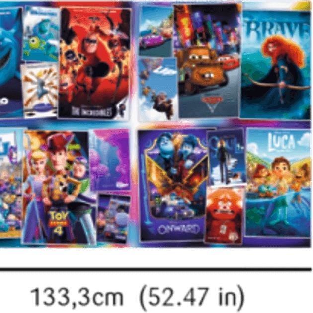 TREFL Puzzle Galleria Epica Disney Pixar 6000 pezzi
