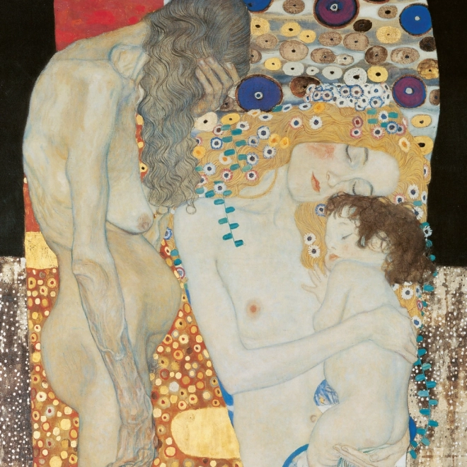 Calendario con appunti con immagini di Gustav Klimt 2026