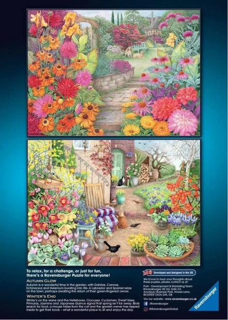 Puzzle Jardiniere Incantevoli 4x500 pezzi