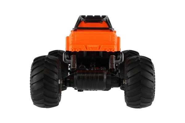 Auto RC fuoristrada plastica 23cm 2,4GHZ con luci arancione