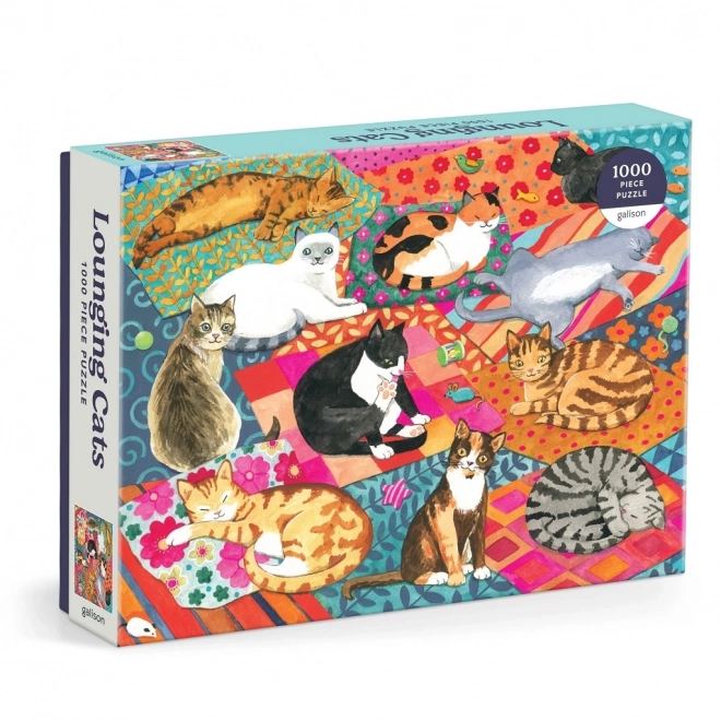 Puzzle gatti pigri 1000 pezzi