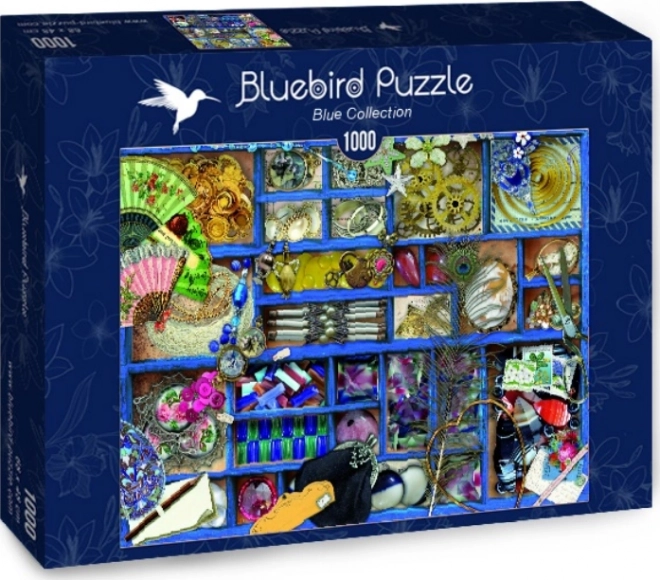 Puzzle Collezione Blu 1000 Pezzi