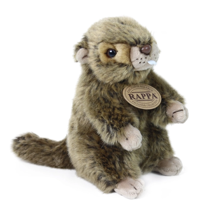 marmotta di peluche ecologica 17 cm