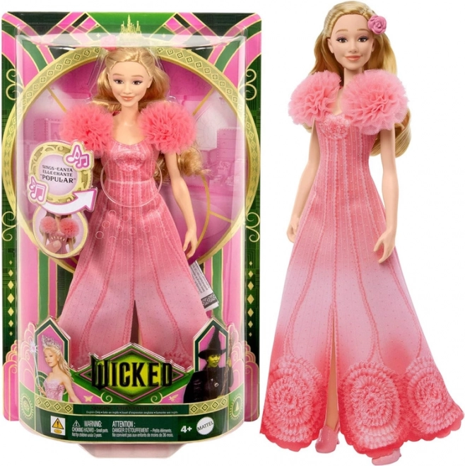Bambola cantante Glinda dal film Wicked con la canzone "Popular"