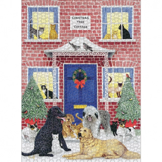 Puzzle Villaggio Natalizio 1000 Pezzi Galison