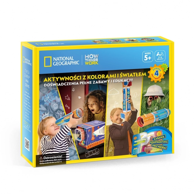 Puzzle 3D con colori e luci