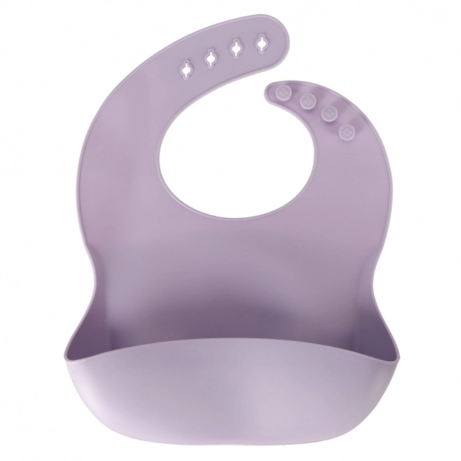 Set di stoviglie in silicone per bambini piccolo granchio 9 pezzi viola