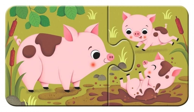 I miei primi puzzle Animali e cuccioli RAVENSBURGER