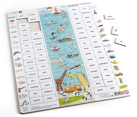 Puzzle di inglese 8: In mare di LARSEN