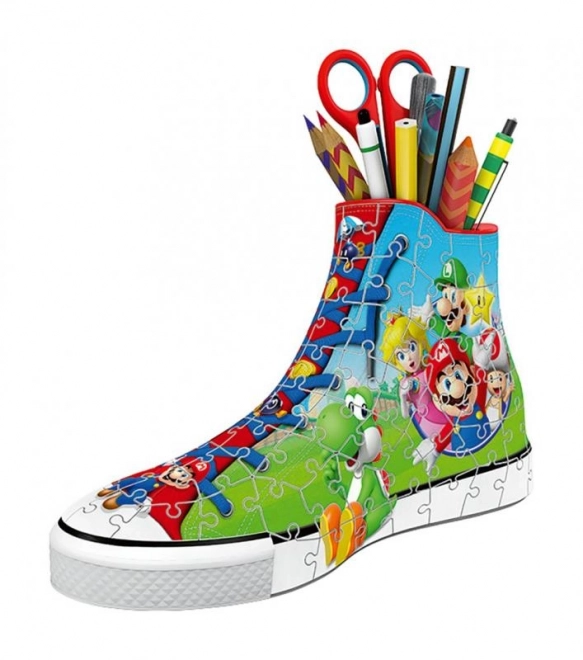 Puzzle 3D 108 pezzi Super Mario scarpa sportiva