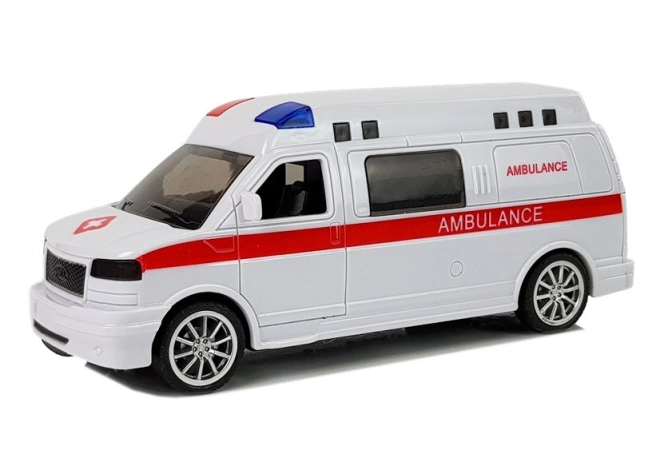 Aspetto realistico dell’ambulanza