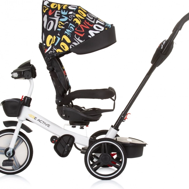 Triciclo con tettoia 2 in 1 Be Active Love